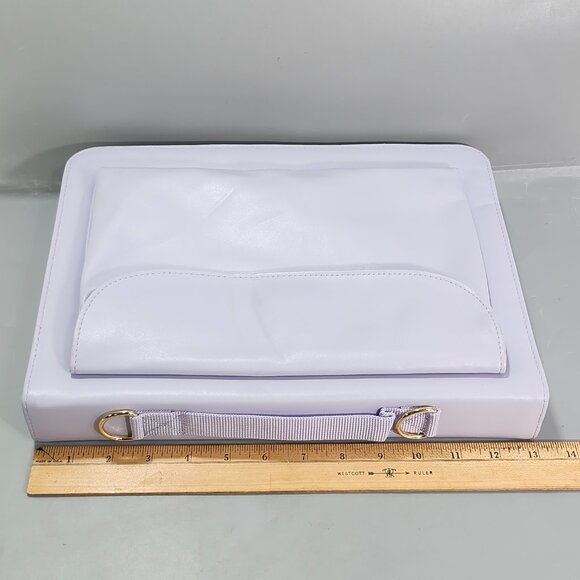 Jafra Mini 7ml Perfume 60 Bottle Storage Organizer Purple Travel Shoulder Bag - Picture 12 of 16